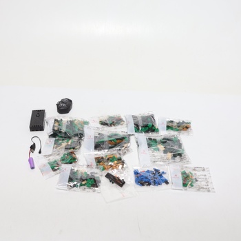 HiWEEGO Technic Robot pre deti so svetlom - 5 v 1 Dinosaurus Sada na diaľkové ovládanie, 877 dielikov RC
