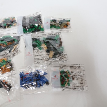 HiWEEGO Technic Robot pre deti so svetlom - 5 v 1 Dinosaurus Sada na diaľkové ovládanie, 877 dielikov RC