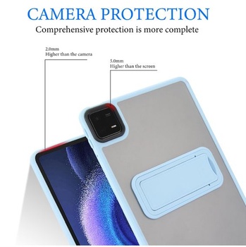 Puzdro GIOPUEY pre Xiaomi Pad 7/7 Pro, so stojanom, tvrdé PC + mäkké TPU, matné puzdro,