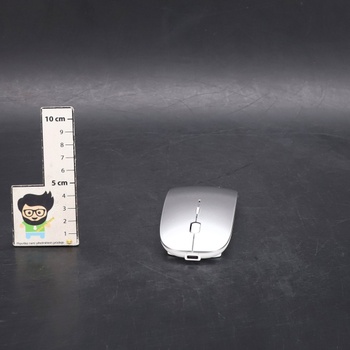 Bezdrôtová myš Qxvnm Bluetooth 5.2 a 3.0 + USB a USB-C 2,4 GHz prijímač - Dobíjacia bezdrôtová myš