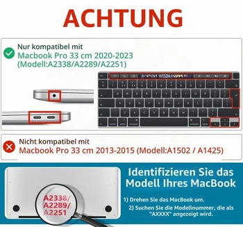 Pouzdro pro MacBook Pro 13,3 palce 2020-2023 s čipem M2 M1, tmavě tyrkysová (Deep Teal) pro MacBook