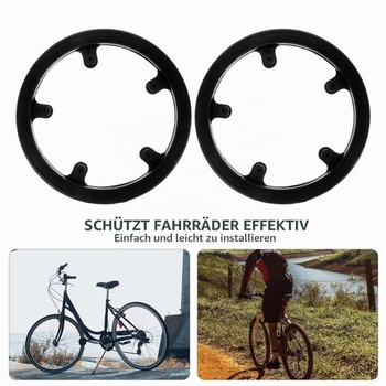 Chránič prevodníka Amosfun pre horské bicykle, 40 zubov, plastový chránič reťaze, náhradný diel pre
