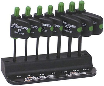 Súprava kľúčov Bondhus 34445 Torx Flag T6-T15