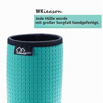 WK IEASON Štandardné obaly na plechovky 12 oz, izolačný držiak, obaly na pivné fľaše 12 oz,