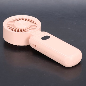 Ruční ventilátor, mini ventilátor, dobíjecí přes USB s baterií 3600 mAh a LED displejem,