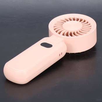 Ruční ventilátor, mini ventilátor, dobíjecí přes USB s baterií 3600 mAh a LED displejem,