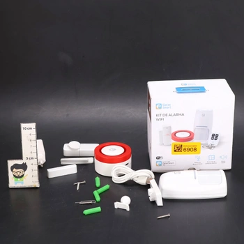 Garza - Chytrý WiFi alarm systém pro domácnost, siréna 120 dB, senzor pohybu a otevírání