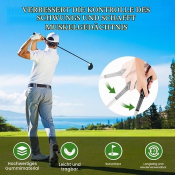 Flintronic Golf Grip Trainer pre ľavákov a pravákov, Golf Grip Trainer s golfovým náramkom na švih,