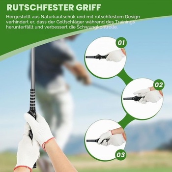 Flintronic Golf Grip Trainer pre ľavákov a pravákov, Golf Grip Trainer s golfovým náramkom na švih,