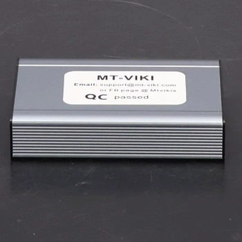 MT-VIKI PoE LAN rozbočovač 2 porty 1000Mbps Gigabit Dual RJ45 rozbočovač pro Cat5e/6/7/8 kabel pro