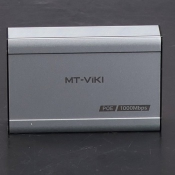 MT-VIKI PoE LAN rozbočovač 2 porty 1000Mbps Gigabit Dual RJ45 rozbočovač pro Cat5e/6/7/8 kabel pro