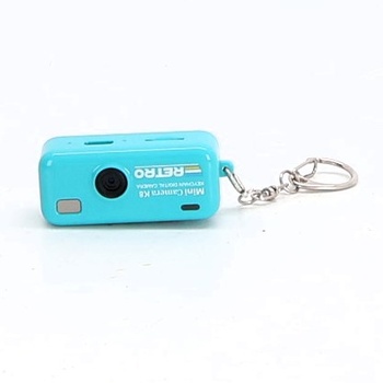 Digitálny fotoaparát na kľúčenku, mini kamera 1080P s 8GB kartou, nahrávanie fotografií a videa, 12