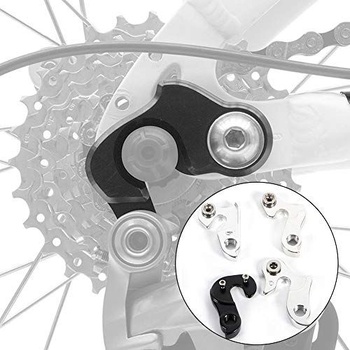 VGEBY1 Držiak zadného kolesa, rám z hliníkovej zliatiny, hák na bicykel, rám bicykla, prehadzovačka,
