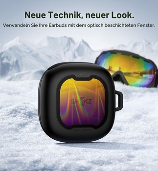 Pouzdro SURITCH kompatibilní s Shokz OpenFit 2/OpenFit 2+, nárazuvzdorné ochranné pouzdro s