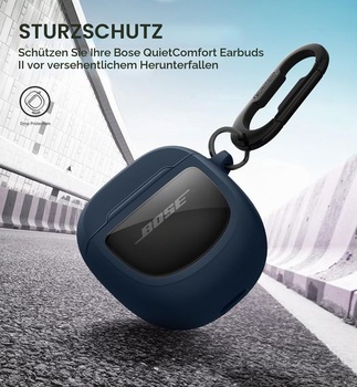 Pouzdro SURITCH pro sluchátka Bose QuietComfort Earbuds II 2022/QuietComfort Ultra 2023/Ultra