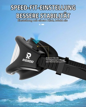 Plavecké okuliare, polarizačné plavecké okuliare pre dospelých vhodné pre ženy aj