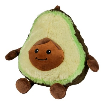 Warmies Avocado Plyšové pšeničné vrecko, vhodné do mikrovlnnej rúry, váhový plyšový medvedík s vôňou