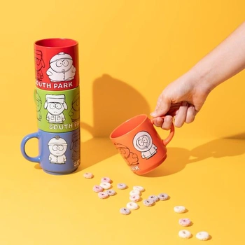 Súprava 4 keramických hrnčekov na kávu Grupo Erik South Park Mug