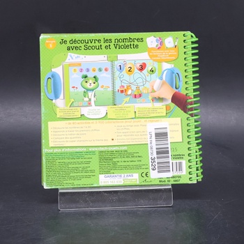 VTech - MagiBook, Výuková kniha pro děti Úroveň 1 Objevuji čísla se skautem a Violette, Ilustrované