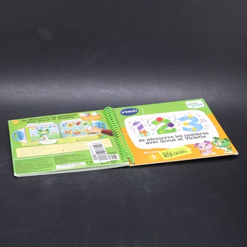 VTech - MagiBook, Výuková kniha pro děti Úroveň 1 Objevuji čísla se skautem a Violette, Ilustrované