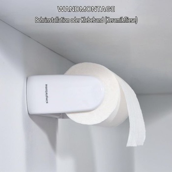 Držiak kuchynských utierok Simpletome, trhanie jednou rukou, adaptívne napínacie rameno, nastaviteľná
