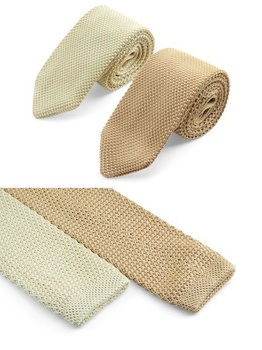 Pánska úzka pletená kravata 7 cm/2,75