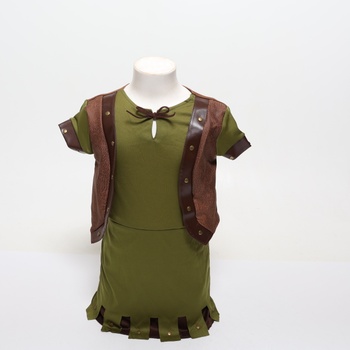 Strašidelné výtvory Renesančná sada detských kostýmov Robin Hood Deluxe pre Halloweenskú prezliekaciu