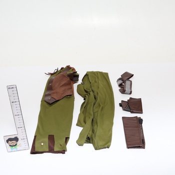 Strašidelné výtvory Renesančná sada detských kostýmov Robin Hood Deluxe pre Halloweenskú prezliekaciu