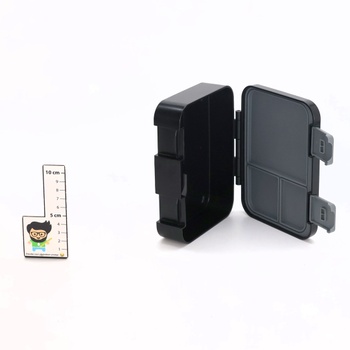 BEARFOOT Bento Box COMPACT | Detská desiatová krabička bez BPA do školy a škôlky | Nepriepustná