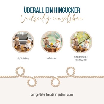 Dekoratívne figúrky ovečiek Logbuch-Verlag