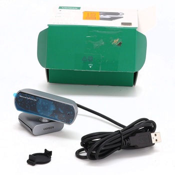 UGREEN Webcam Full HD 1080P/30fps USB A webkamera s mikrofónom pre PC, automatická korekcia svetla,