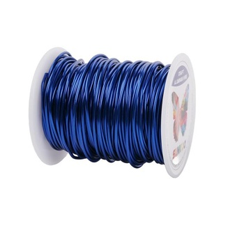 Hliníkový drôt 1,5 mm modrý Sunkoo 30 m