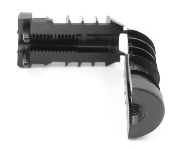 Design61 8x závitové zátky, seřizovací zátky pro kulaté trubky s plastovým závitem M10 Ø 20 mm,