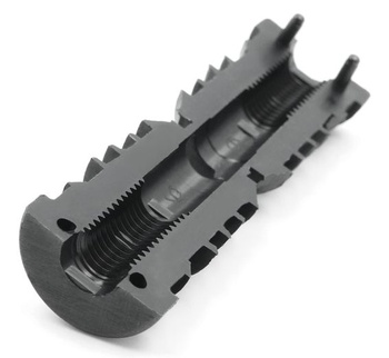 Design61 8x závitové zátky, seřizovací zátky pro kulaté trubky s plastovým závitem M10 Ø 20 mm,