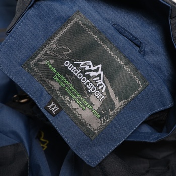 Bunda Outdoorsport modro-čierna veľ. XXL