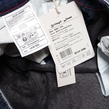 Termo džínsy Ziilay 801sxbl modré č. 36W/32L