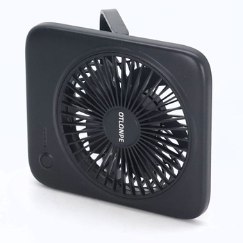 Tichý stolní ventilátor Otlonpe, dobíjecí přenosný stolní ventilátor 4000 mAh, 4stupňový malý