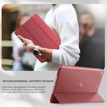 Pouzdro EasyAcc pro iPad 9,7 palce 6. generace/5. generace/Air 2/Air 1, vínově červené