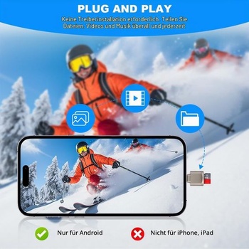 Čítačka kariet Micro SD AXFEE, USB C na SD, s adaptérom USB (zlatá) typu C s adaptérom USB 3.0 - zlatá