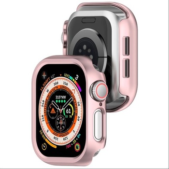 Pouzdro GIOPUEY kompatibilní s Apple Watch Series 10 42mm, tvrdý plastový materiál, ochrana proti