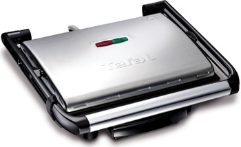 Kontaktný gril GC241D Inicio, 2000 W, 29 x 26 cm, čierno/strieborná