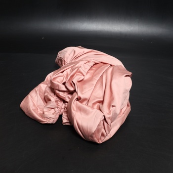 Prostěradlo Pizuna, růžové, 200 x 200 cm
