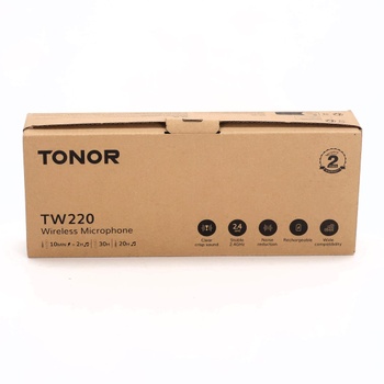 Bezdrôtový mikrofón Tonor TW220 2 ks