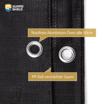 Krycí plachta GUARD SHIELD DE16003BK-2x3M