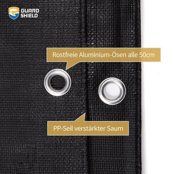 Krycia plachta GUARD SHIELD DE16003BK-2x3M
