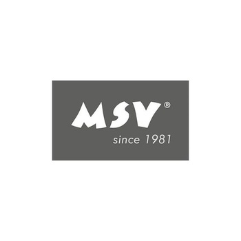 Držák ručníků s přísavkou MSV Mega, černý matný a bambusový