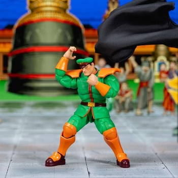 Jada Street Fighter II Bison Player 2 Deluxe, limitovaná edícia Next Level, mierka 1:12, 17 cm,