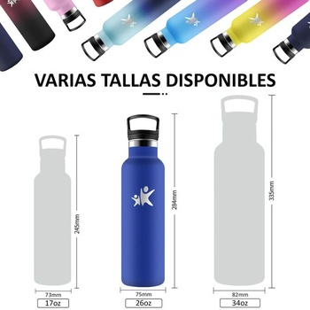 Fľaša na vodu Grsta z nerezovej ocele, nepriepustná, 750 ml, termoska