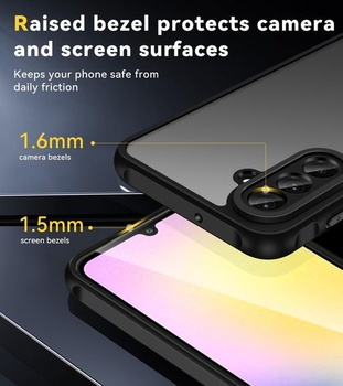Puzdro iVoler pre Samsung Galaxy A26 5G s 2 ochrannými tvrdenými sklenenými clonami, [vojenská
