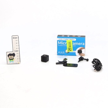 Vnitřní bezpečnostní kamera KUUS.® C1 Mini 2,3 cm | Vnitřní kamerový dohled s nočním viděním a